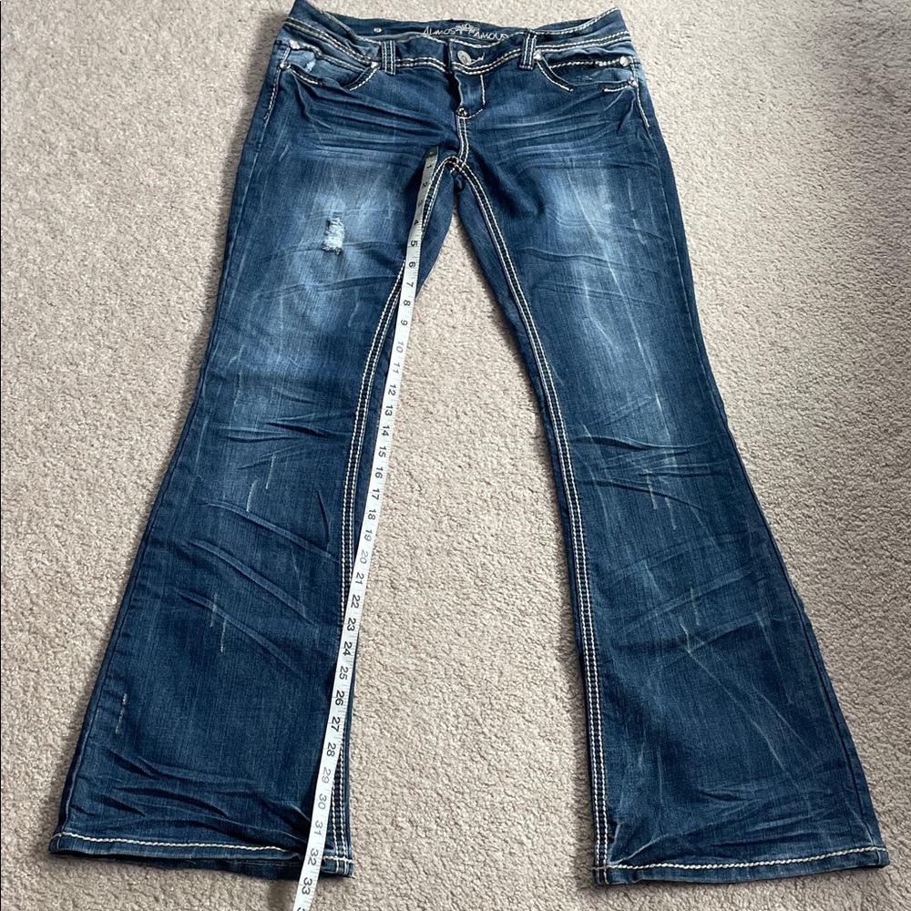 Almost Famous Stylish Blue Women's Jeans - Picture 6 of 12
